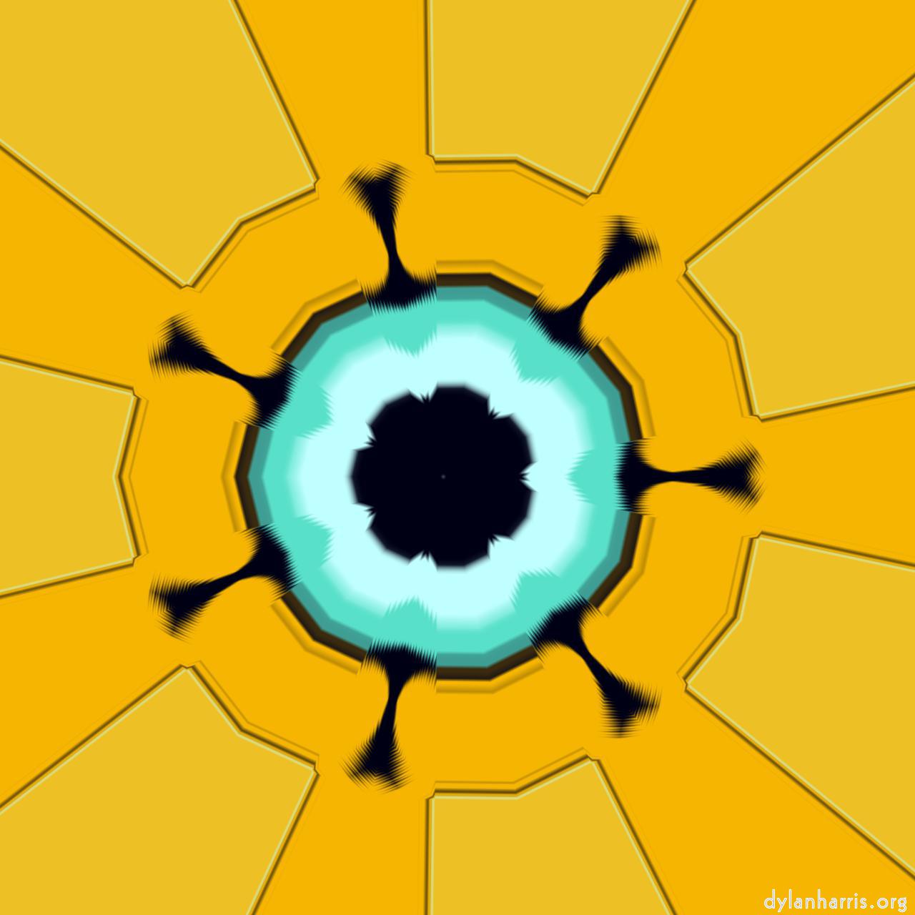image: abstract circular :: star&nbsp;9&nbsp;sym
