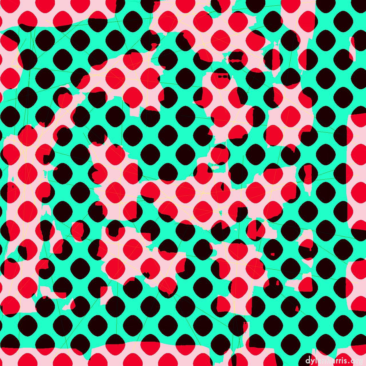 image: op art :: colour&nbsp;grid&nbsp;4