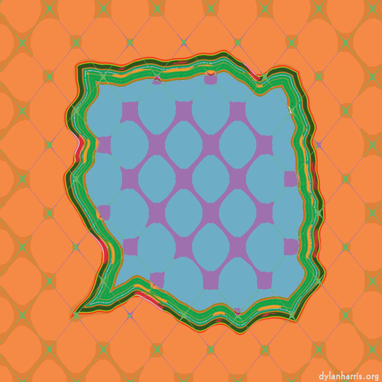image: op art :: grid&nbsp;blob