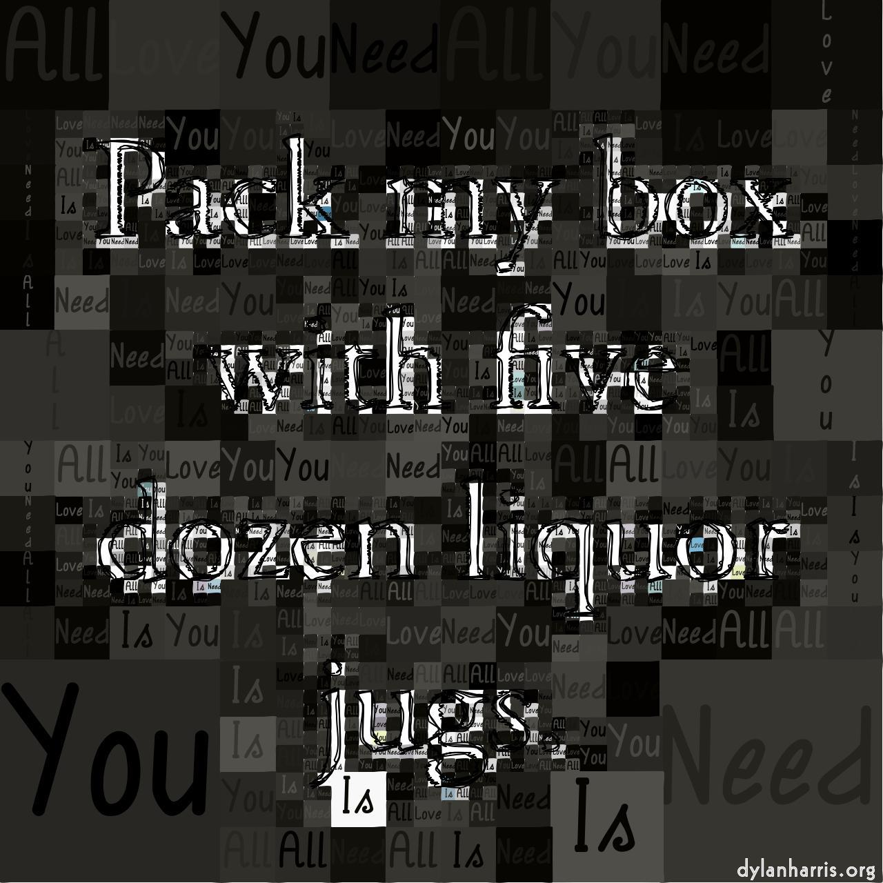 image: mosaic for source images with white background :: colour&nbsp;palette&nbsp;with&nbsp;text&nbsp;and&nbsp;edge