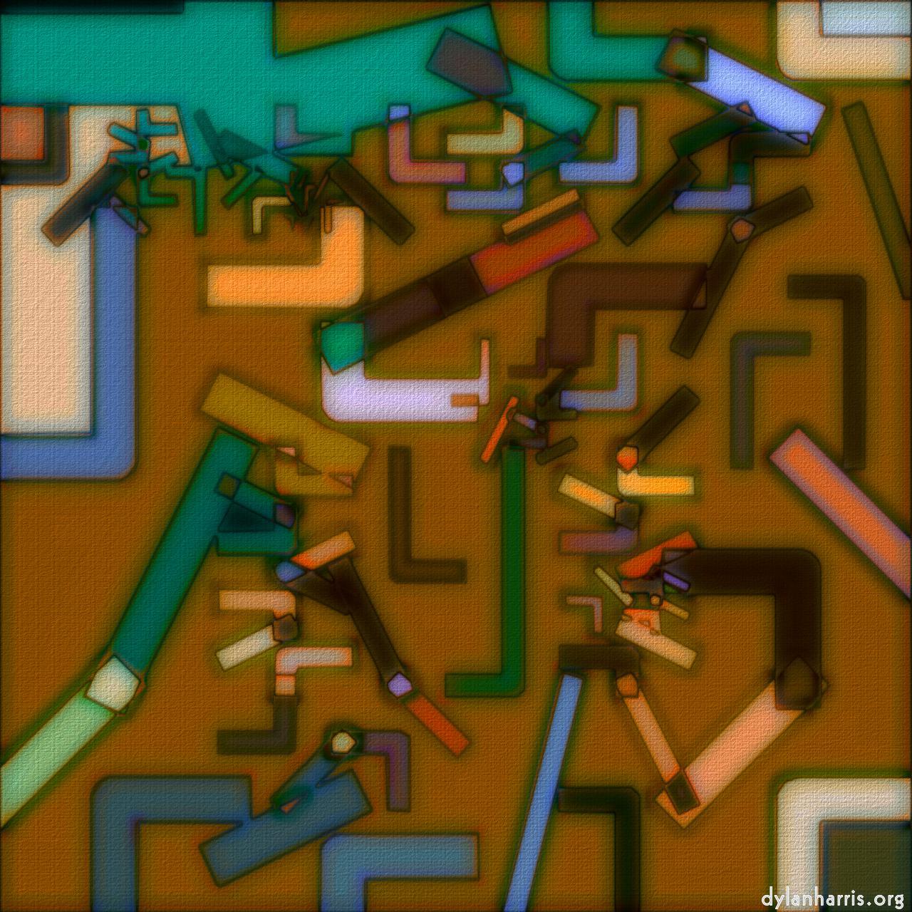 image: non-rep generative and abstract :: chalk&nbsp;truchet