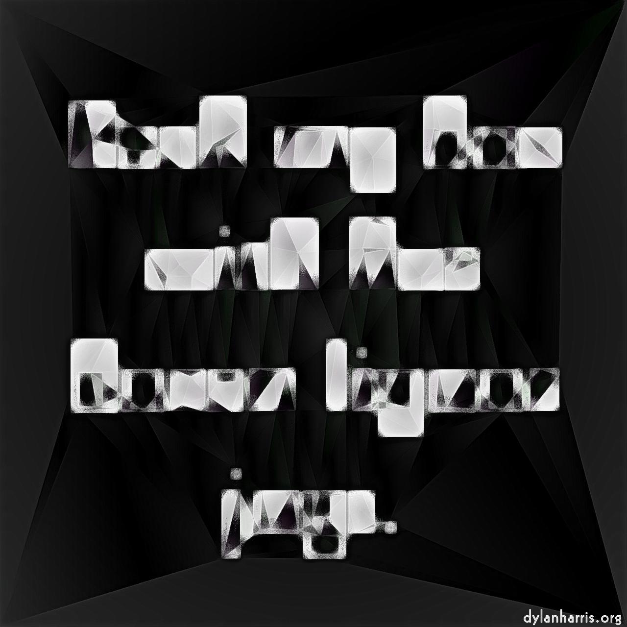 image: non-rep generative and abstract :: cubist&nbsp;frizzle