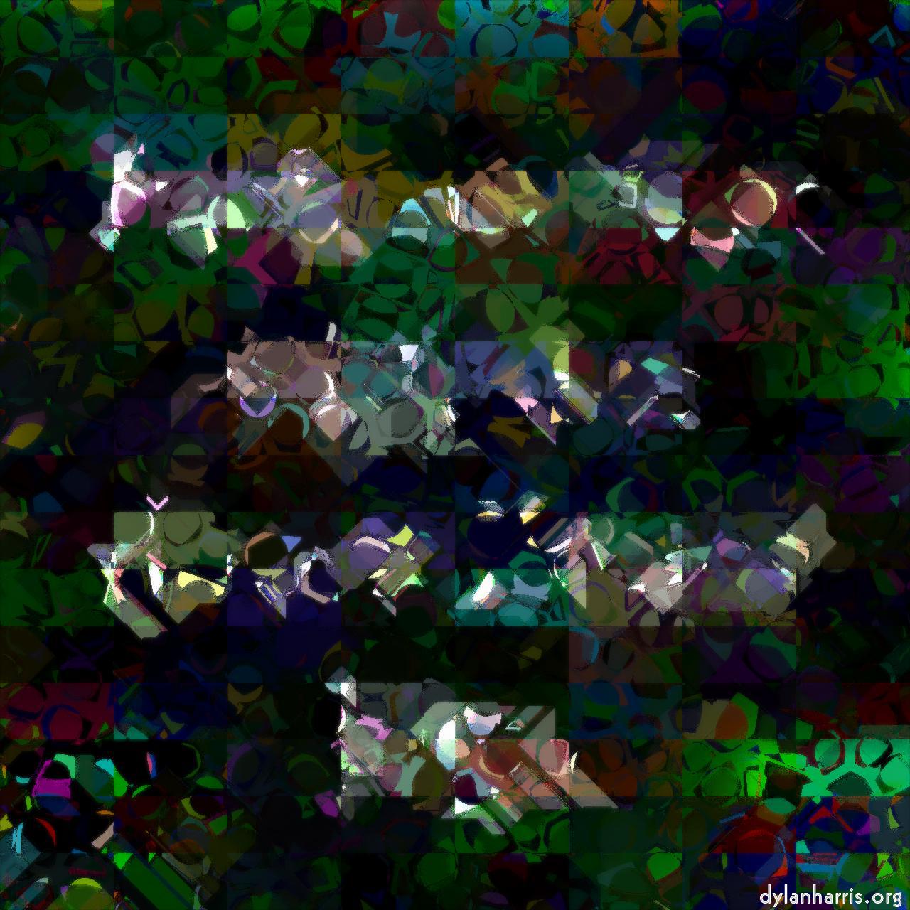 image: non-rep generative and abstract :: grid&nbsp;circles