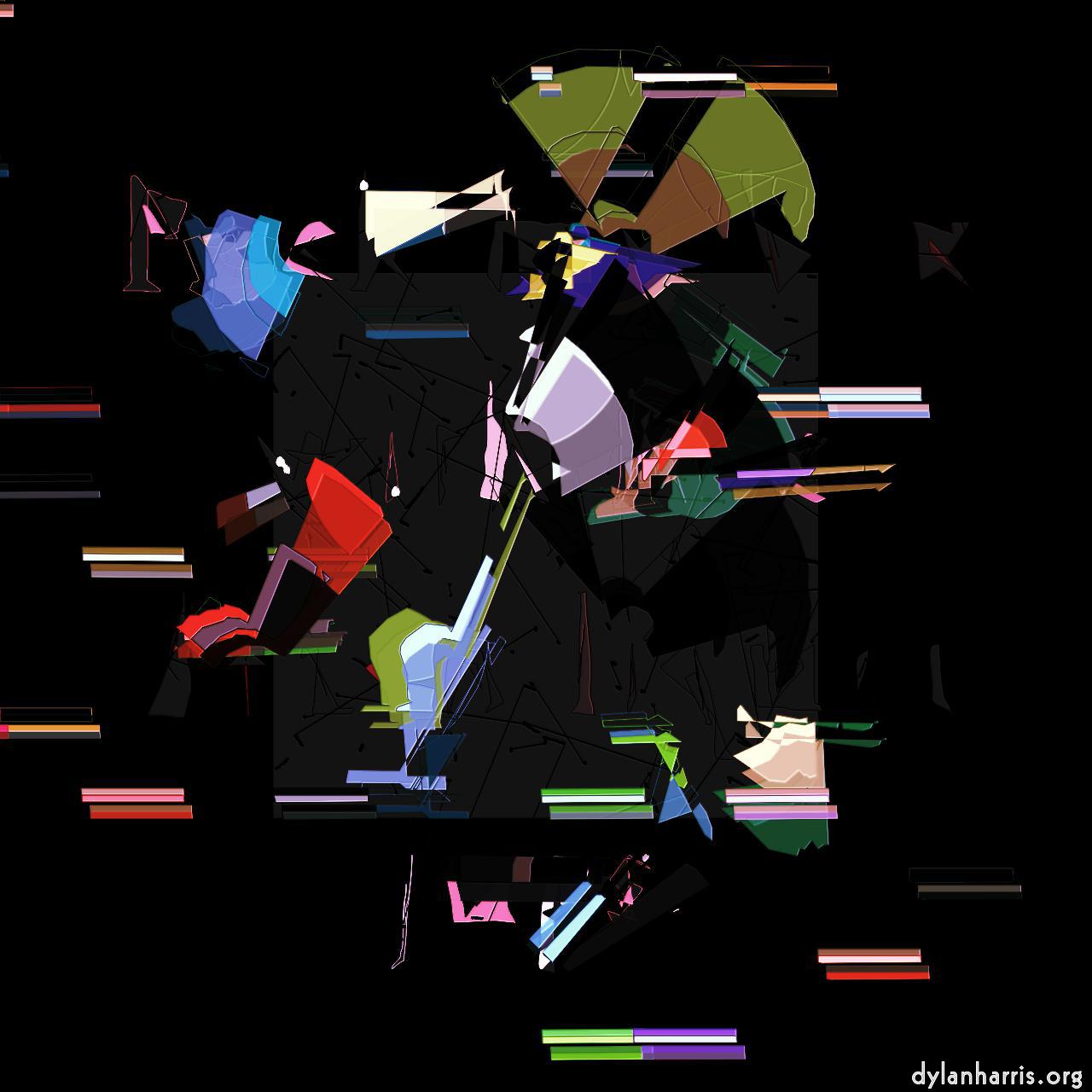 image: non-rep generative and abstract :: jumble&nbsp;fans