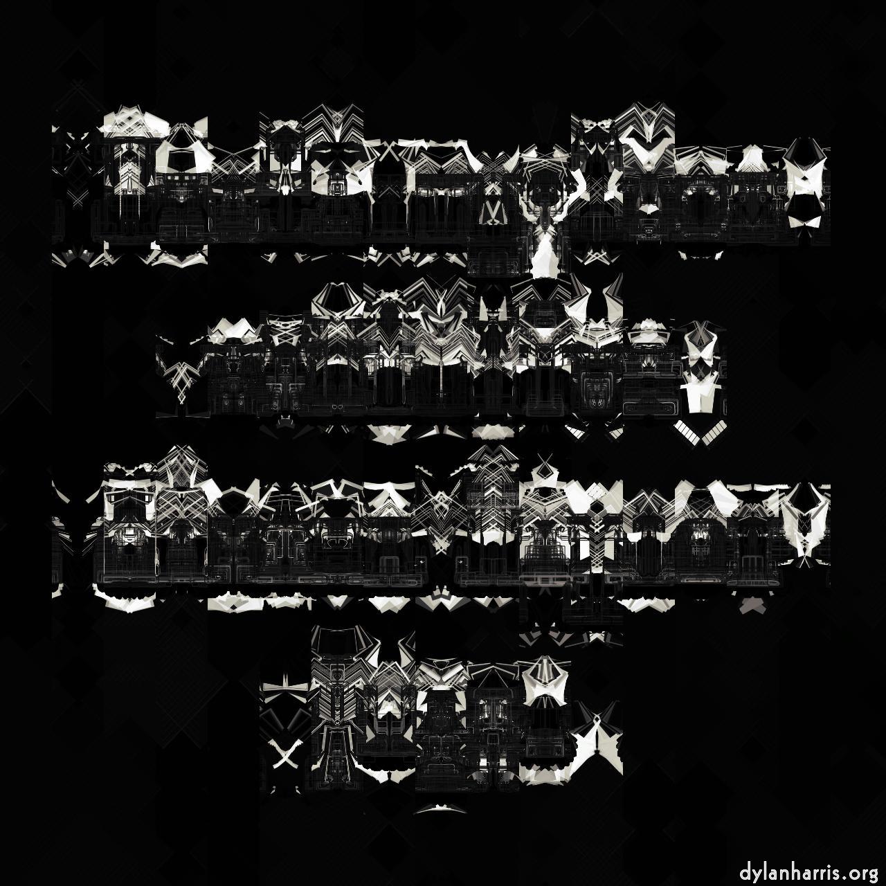 image: non-rep generative and abstract :: jumble&nbsp;square