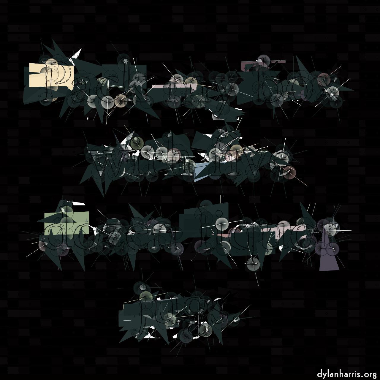 image: non-rep generative and abstract :: pins&nbsp;and&nbsp;bubbles&nbsp;palettise