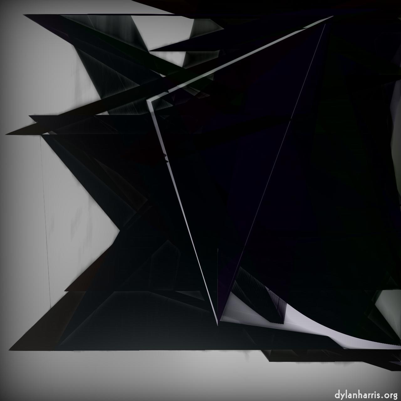 image: non-rep generative and abstract :: triangle&nbsp;spiro&nbsp;dark&nbsp;glow