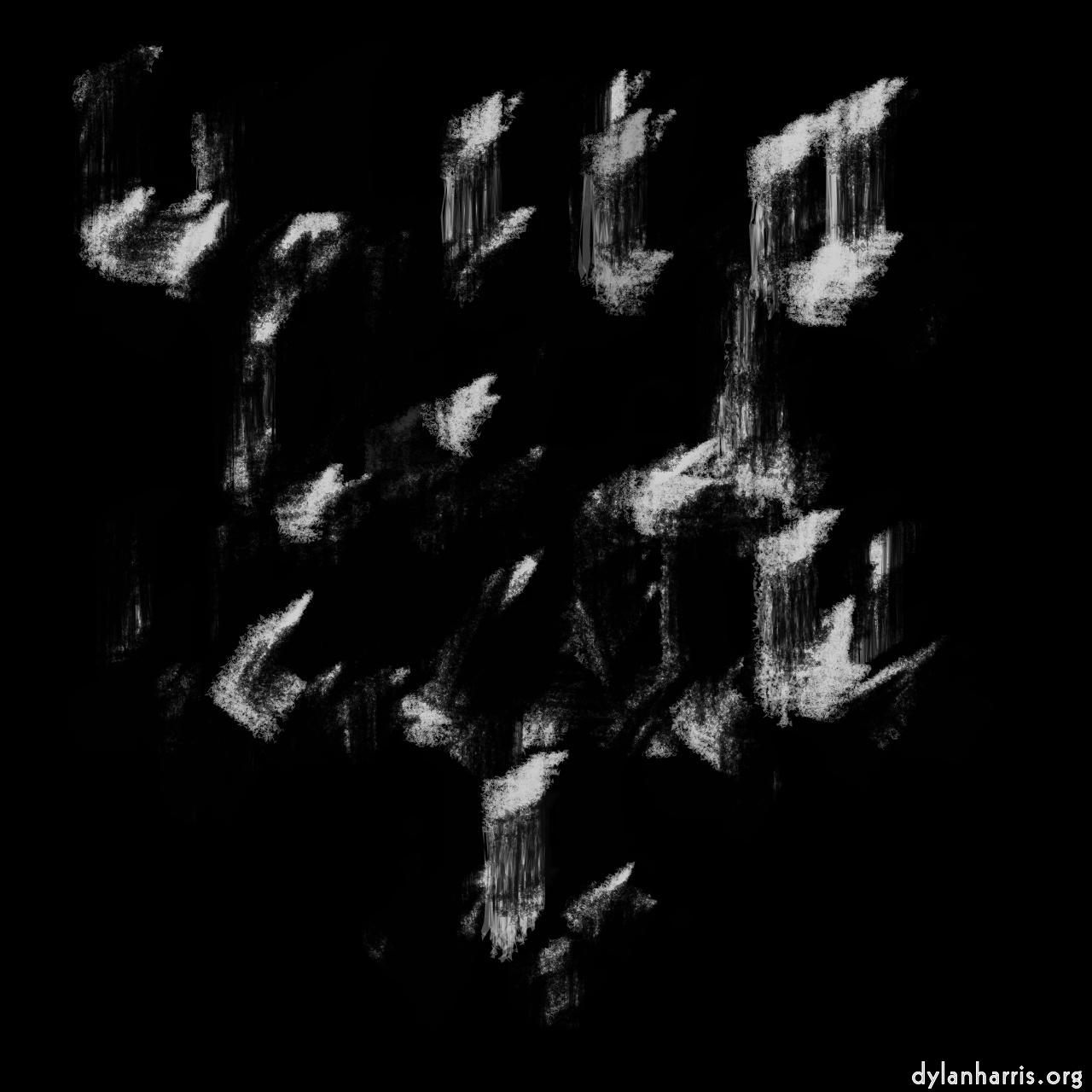 image: abstract natural media - vector :: broad&nbsp;stroke