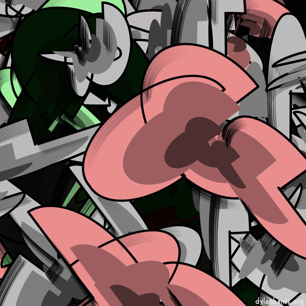 image: abstract shapes - vector :: graffiti