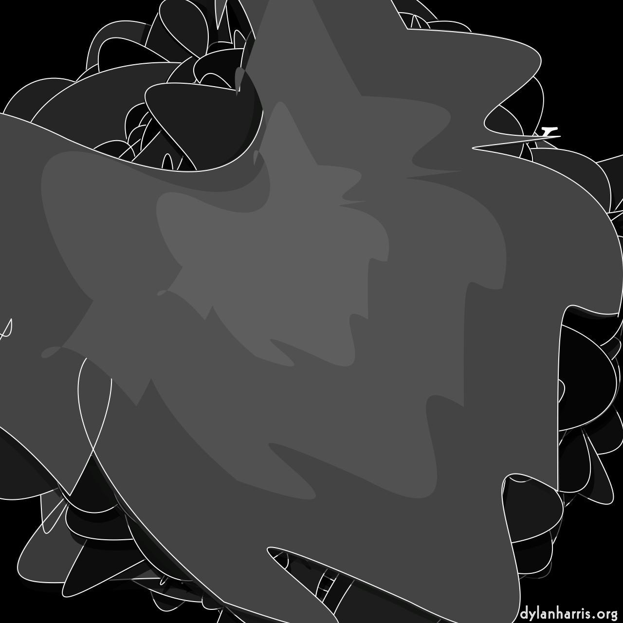 image: animated procedural :: scribble&nbsp;blob