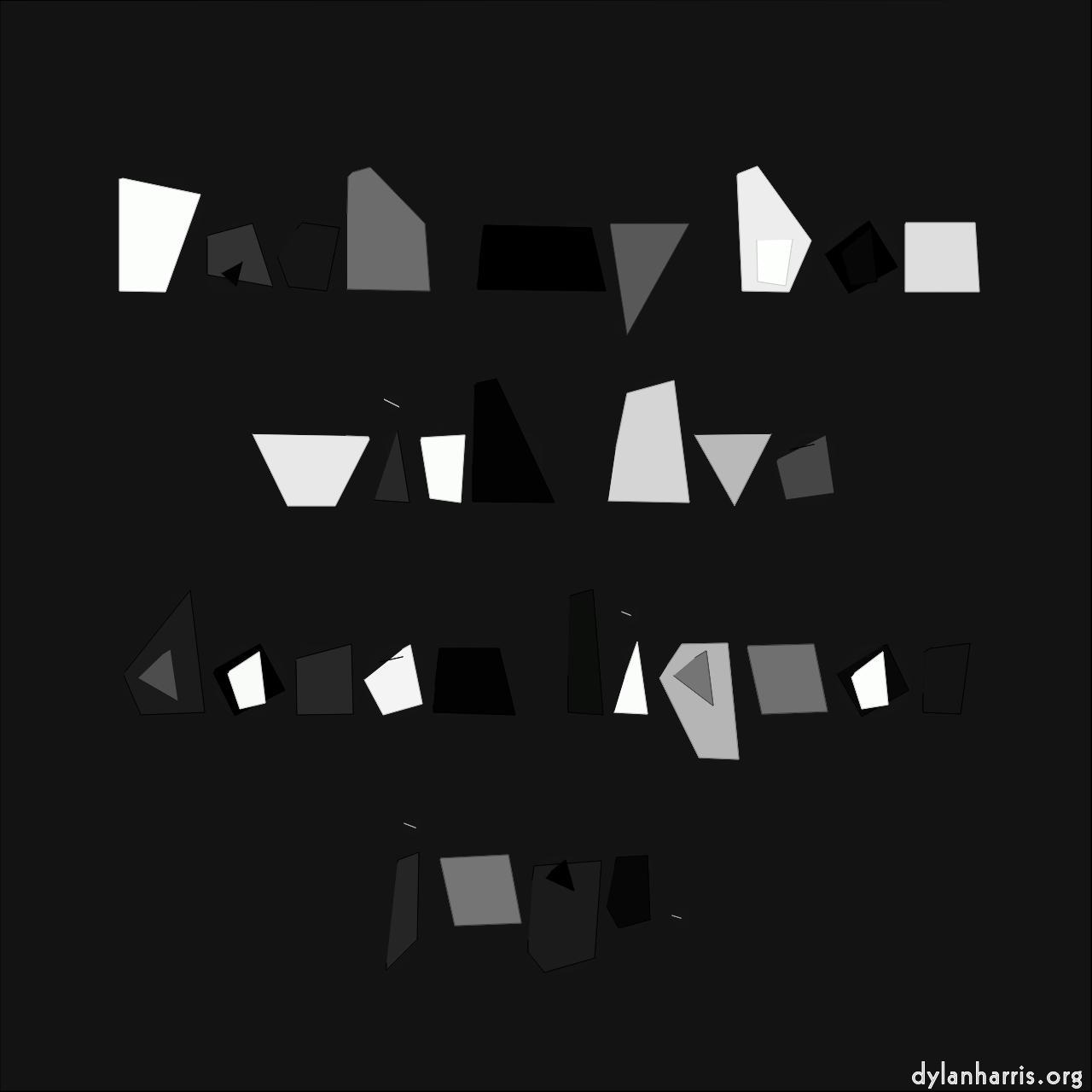 image: mosaic - vector (can adjust manually) :: cubism&nbsp;4
