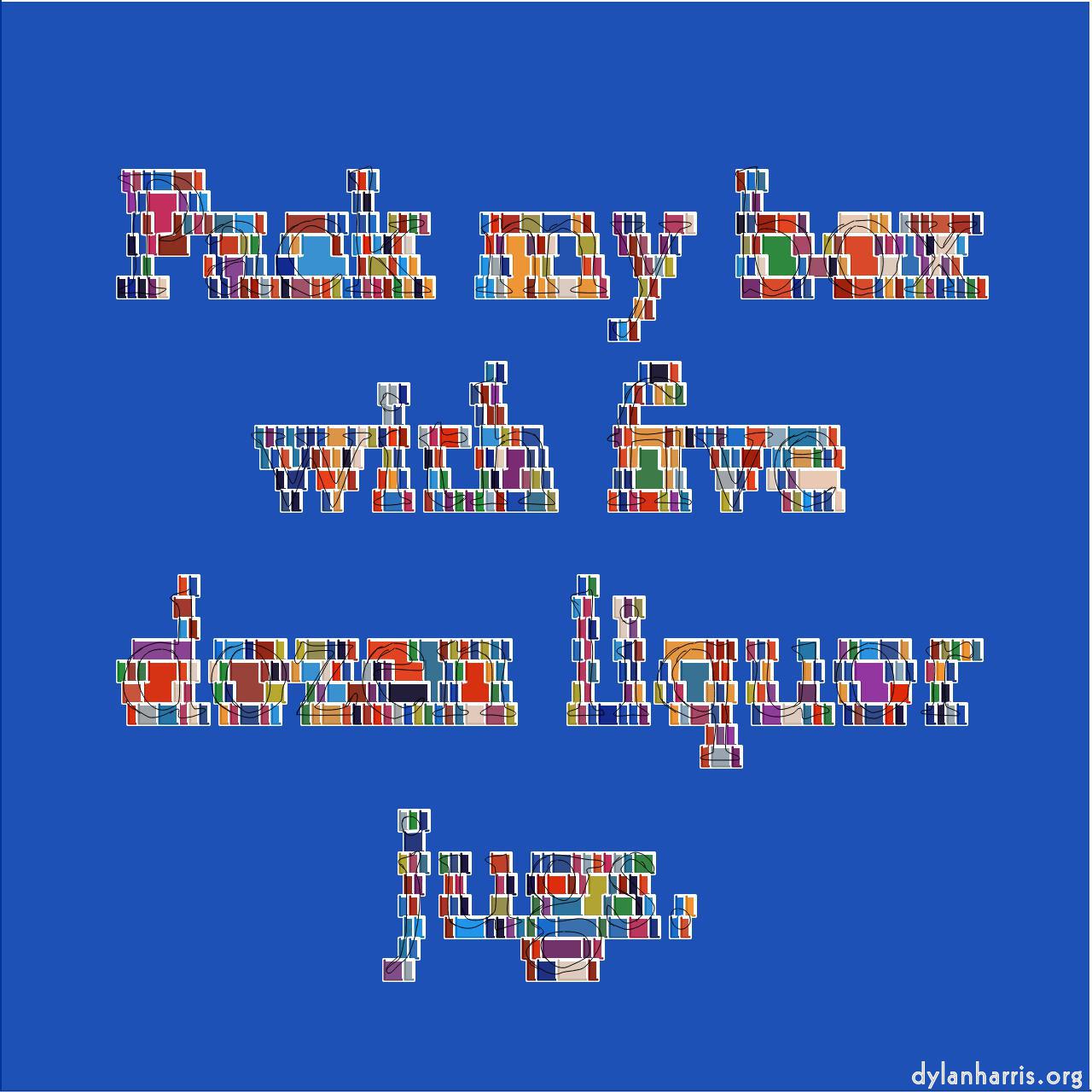image: blocks and tiling :: chunky&nbsp;blocks&nbsp;palettise