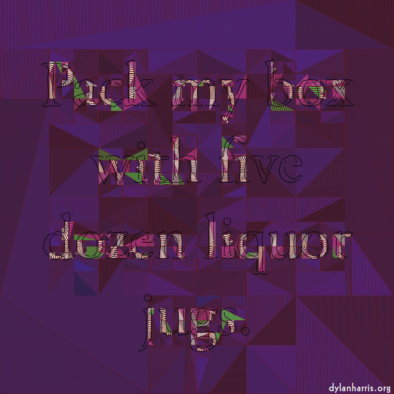 image: line screens - blocks prints :: triangular&nbsp;block&nbsp;bars&nbsp;palettise&nbsp;with&nbsp;&hellip;