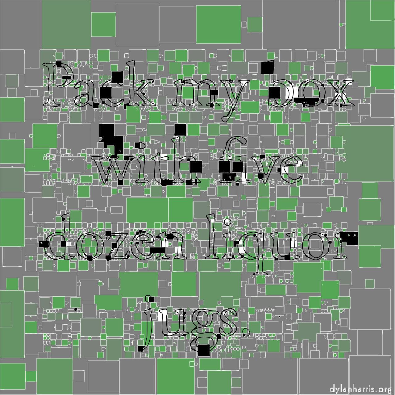 image: mosaic :: close&nbsp;pack&nbsp;square