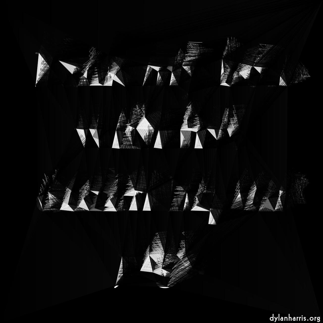 image: triangular abstract :: edge&nbsp;diffusion&nbsp;2