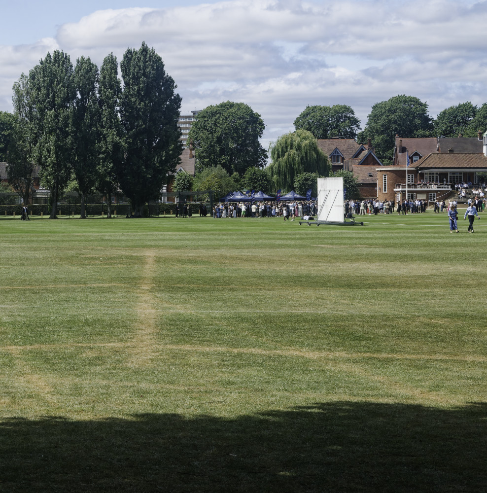image: summer sports field