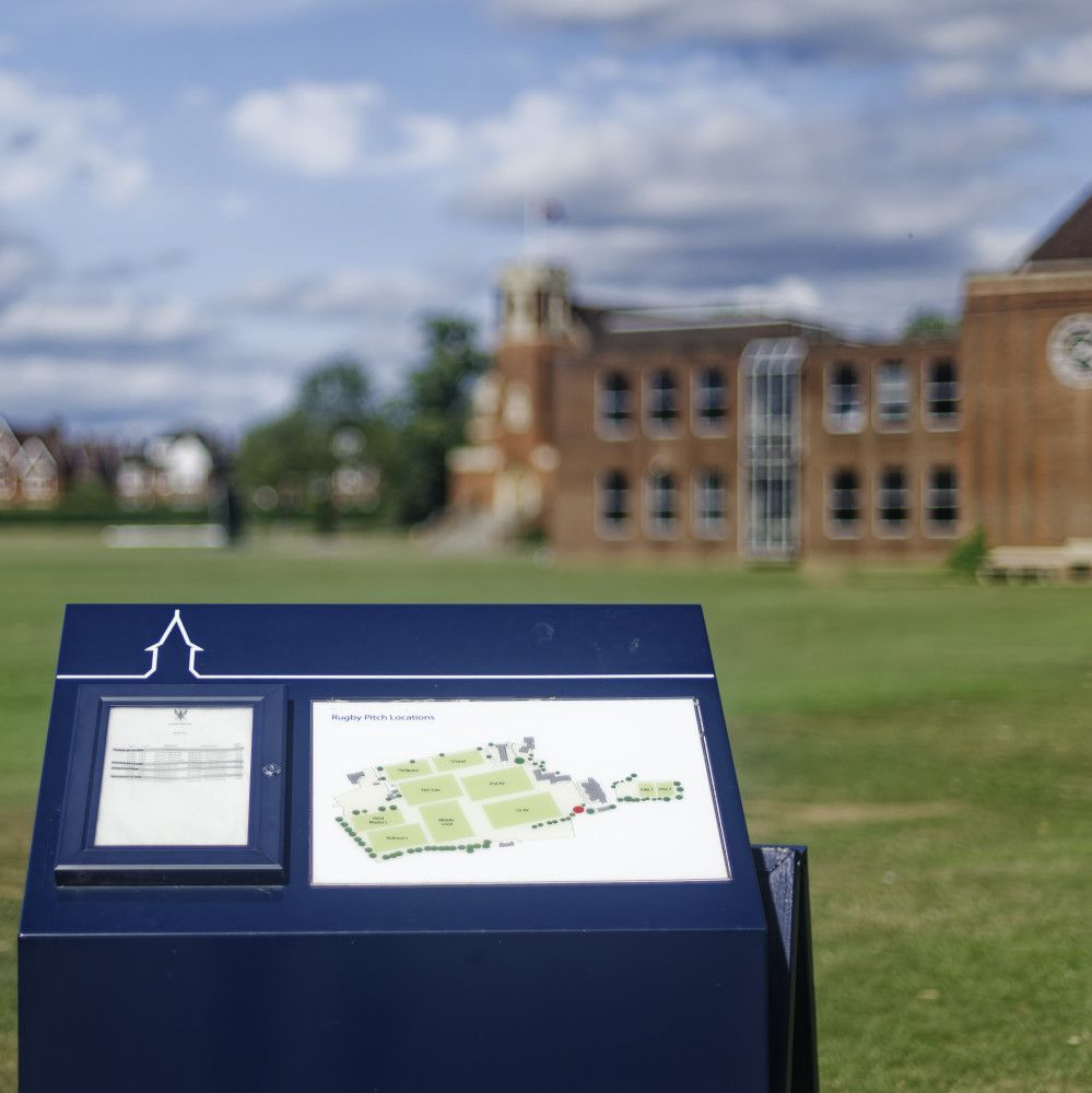 image: school sports fields
