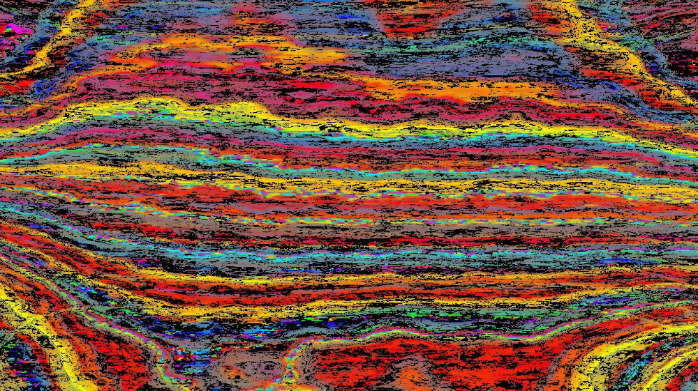 Image 'reflets &mdash; texture synthesiser &mdash; default 2.0 tutorial 2'.
