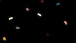Seventh of 'reflets &mdash; paint action sequence &mdash; abstraction animation 1'.