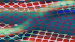 Seventh of 'reflets &mdash; msg &mdash; abstract general 1'.