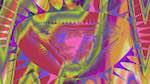 Fifth of 'reflets &mdash; msg &mdash; abstract abstract 4'.