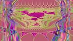 Seventh of 'reflets &mdash; msg &mdash; abstract abstract 4'.