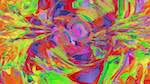 Second of 'reflets &mdash; msg &mdash; abstract 1 abstract 1'.