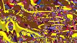 Seventh of 'reflets &mdash; msg &mdash; abstract 1 abstract 1'.
