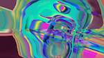 Sixth of 'reflets &mdash; msg &mdash; abstract 1 abstract 10'.
