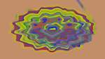 Sixth of 'reflets &mdash; msg &mdash; abstract 1 abstract 12'.