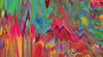 Fourth of 'reflets &mdash; msg &mdash; abstract 1 abstract 13'.