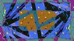 Fourth of 'reflets &mdash; msg &mdash; abstract 1 abstract 2'.
