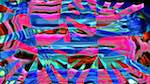 Fifth of 'reflets &mdash; msg &mdash; abstract 1 abstract 2'.