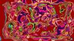 Fourth of 'reflets &mdash; msg &mdash; abstract 1 abstract 6'.