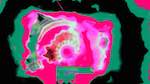 Sixth of 'reflets &mdash; msg &mdash; abstract 1 abstract 7'.