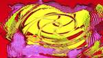Fifth of 'reflets &mdash; msg &mdash; abstract 1 abstract 8'.