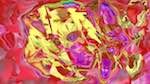 Seventh of 'reflets &mdash; msg &mdash; abstract 1 abstract 8'.