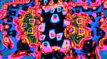 Seventh of 'reflets &mdash; msg &mdash; variations 0 abstract 12'.