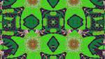 Seventh of 'reflets &mdash; msg &mdash; variations 0 abstract 13'.