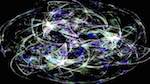 Third of 'reflets &mdash; msg &mdash; variations 0 abstract 15'.