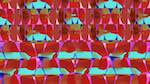 Fourth of 'reflets &mdash; msg &mdash; variations 0 abstract 20'.