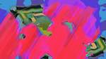 Second of 'reflets &mdash; msg &mdash; variations 0 abstract 9'.