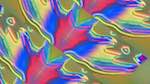 Fourth of 'reflets &mdash; msg &mdash; variations 0 abstract 9'.