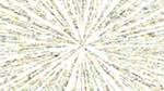 Seventh of 'reflets &mdash; paint action sequence &mdash; abstract'.