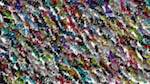 Eighth of 'reflets &mdash; paint action sequence &mdash; abstract'.