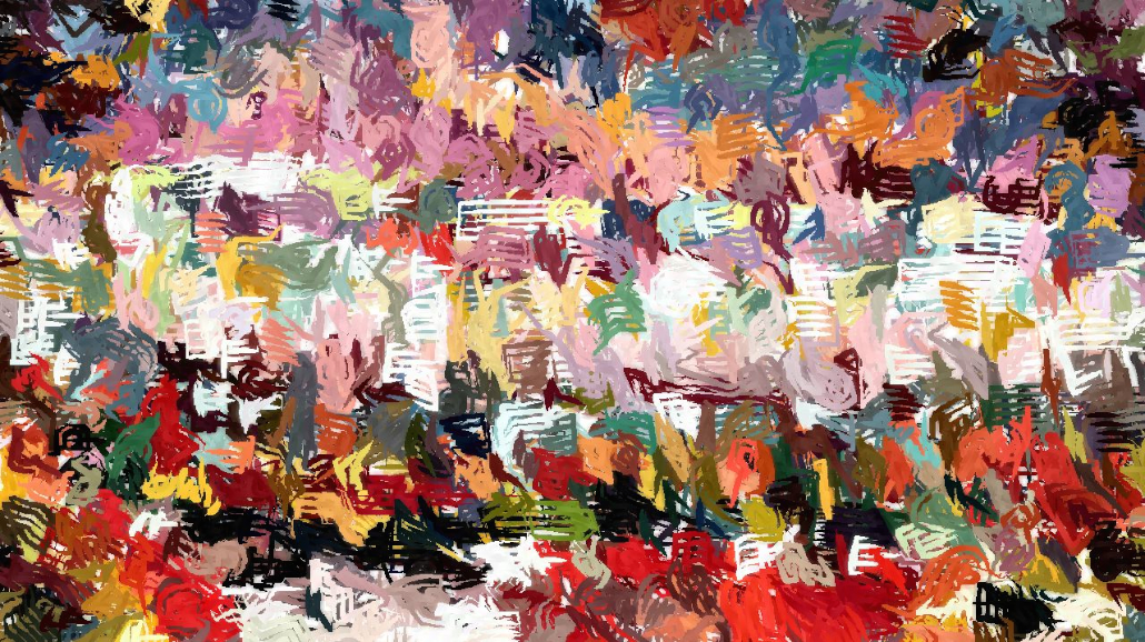 Image 'reflets &mdash; paint synthesiser classic &mdash; 3.5 collection abstraction 1 2'.