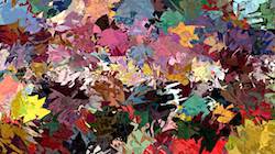 Fifth of 'reflets &mdash; paint synthesiser classic &mdash; 3.5 collection abstraction 1'.
