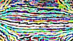 First of 'reflets &mdash; paint action sequence &mdash; abstraction 1'.