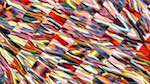 First of 'reflets &mdash; paint action sequence &mdash; abstraction extreme'.