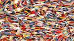 Second of 'reflets &mdash; paint action sequence &mdash; abstraction extreme'.